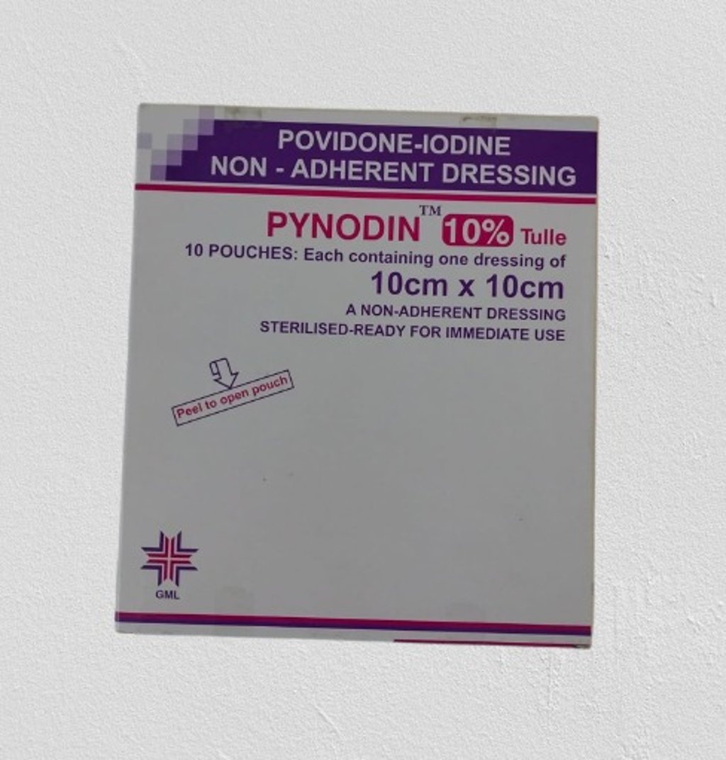 Povidone Iodine Non-Adherent Dressing ( Pynodine) Image