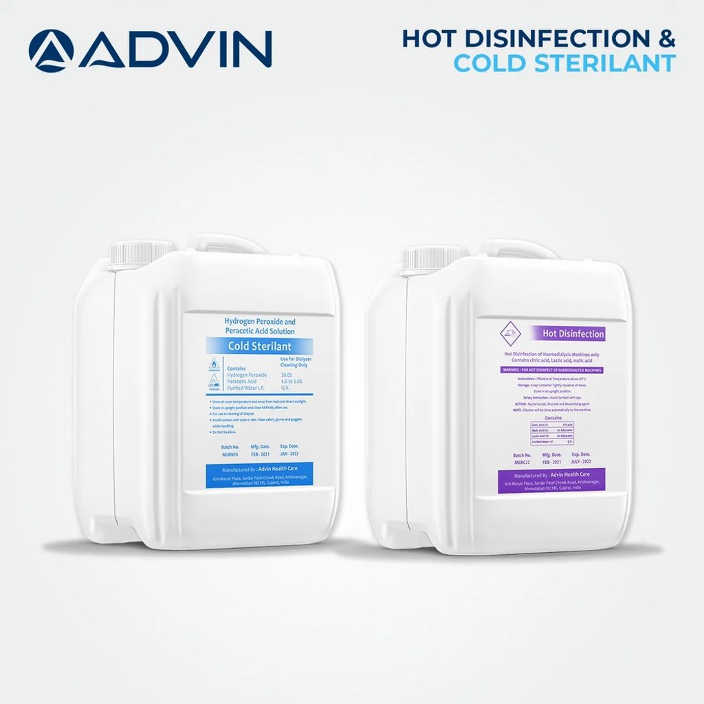 Hemodialysis Machine Disinfectants - Citrosafe 21 Image