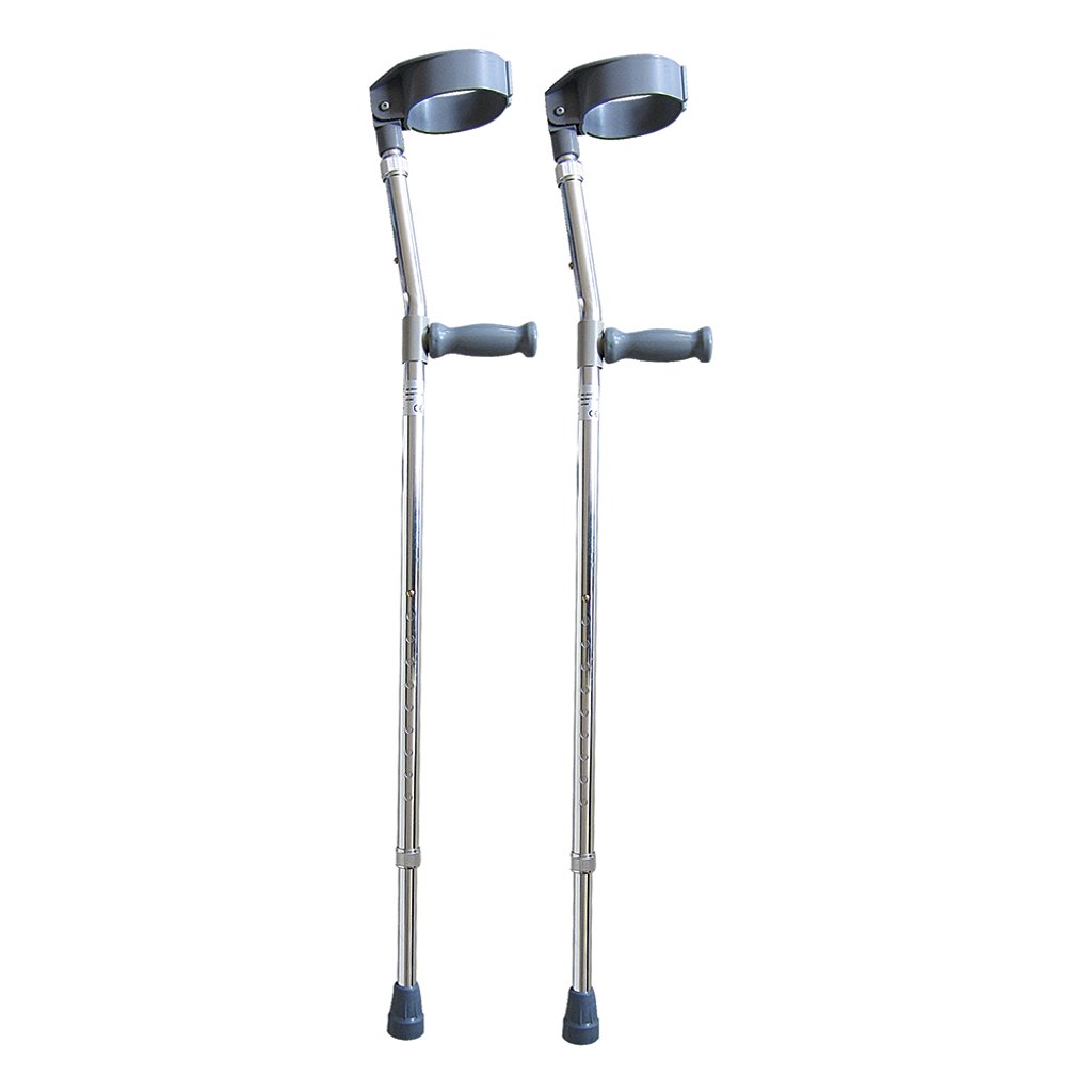 Elbow crutches closed cuff Image