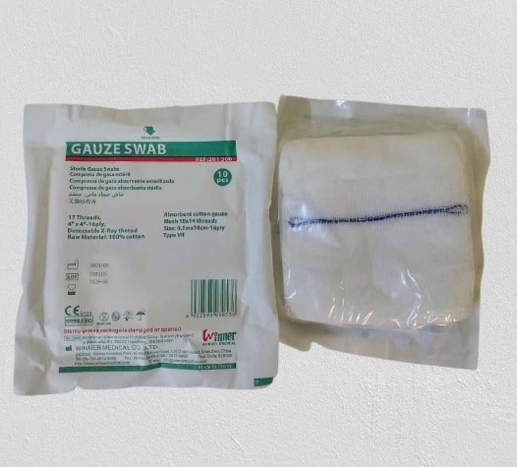 Sterile Raytec Gauze Swabs Image