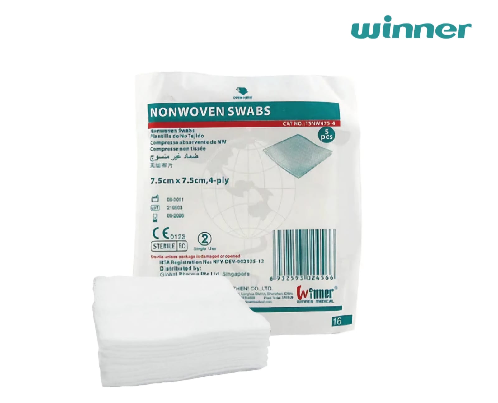 Non woven Swabs og image