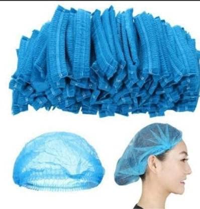 Blue Nurse Caps - Personal Protective Equipment (PPEs)