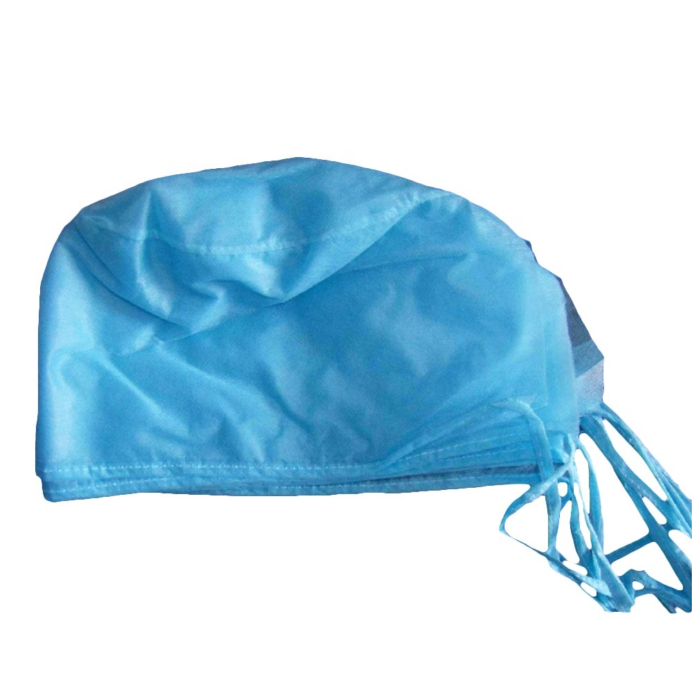 Blue Surgeon Caps - Personal Protective Equipment (PPEs)