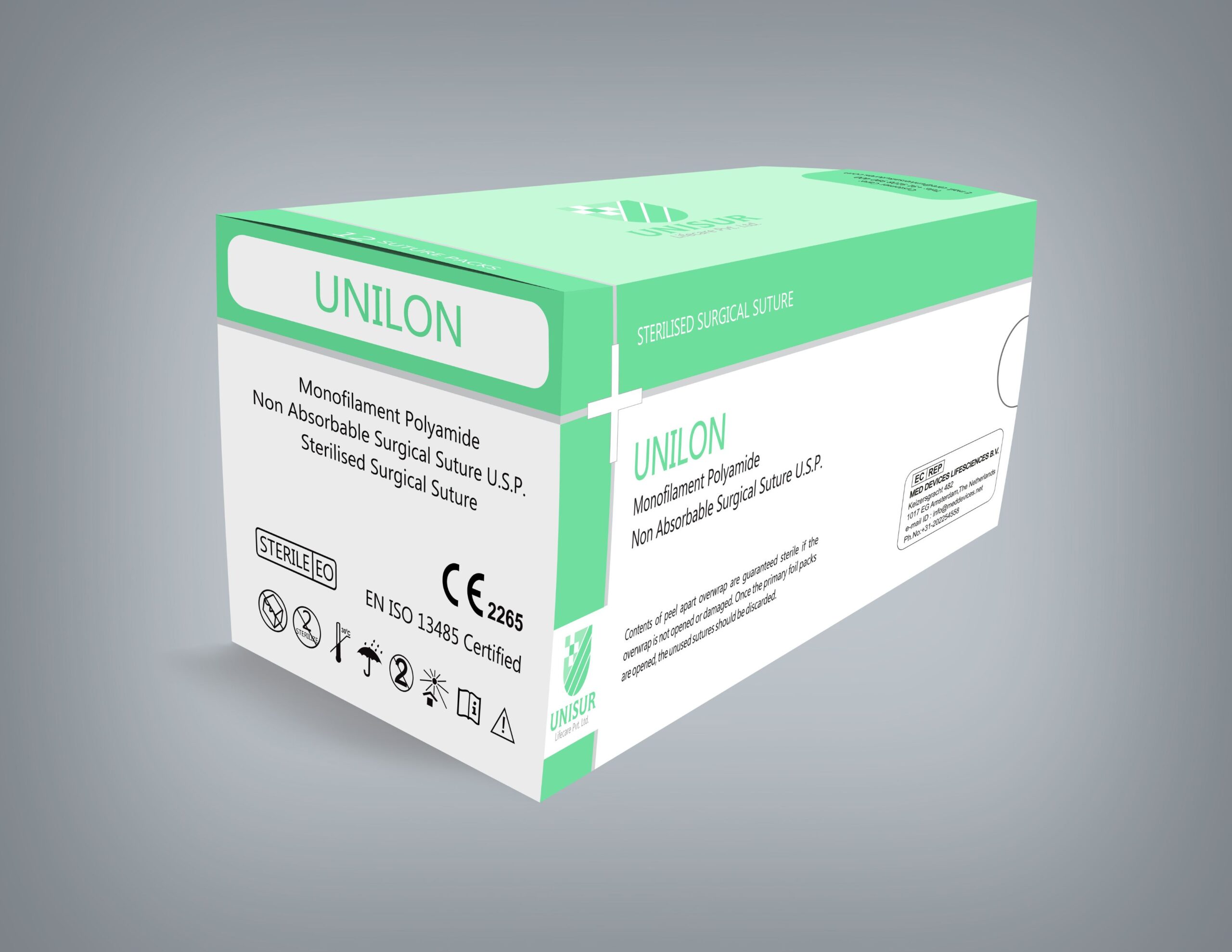 Monofilament Polyamide Suture (NYLON) - Sutures