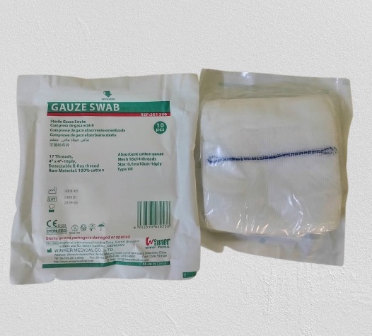 Sterile Raytec Gauze Swabs