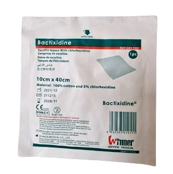 Paraffin Gauze with Chlorohexidine - Wound Care